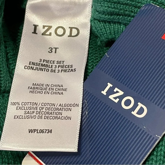 IZOD Colorblock Knitted Sweater *One Piece Only* - Picture 3 of 4